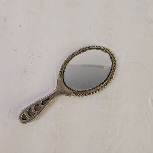 Vintage Small Hand Mirror